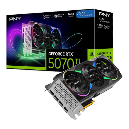 PNY RTX5070 TI 16GB DDR7 ARGB EPIC-X RGB - VCG5070T16TFXXPB1-O