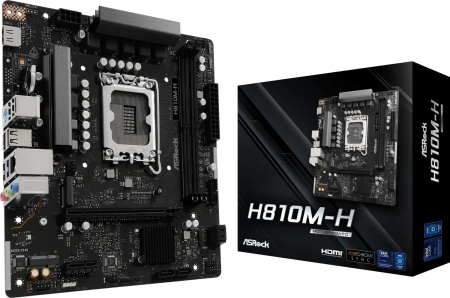 ASRock H810M-H - 90-MXBSZ0-A0UAYZ