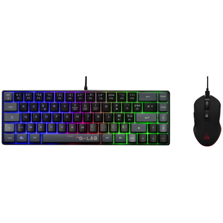 The G-Lab Keyz Hydrogen Keyboard Combo Black HU - COMBO-HYDRO-B/HU