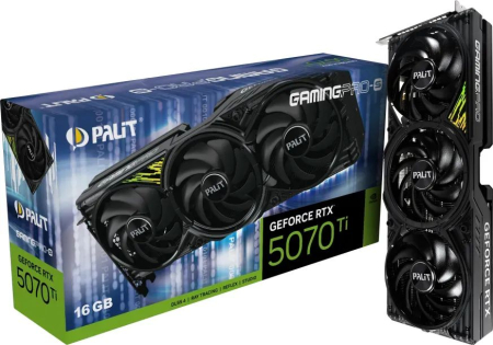 Palit GeForce RTX5070 TI 16GB DDR7 GamingPro-S - NE7507T019T2-GB2031U