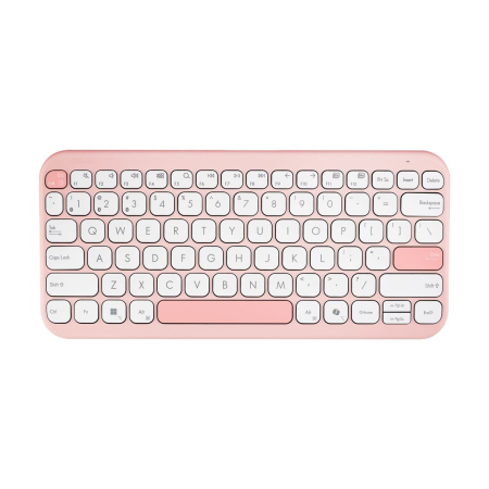 Asus Marshmallow Keyboard KW100 Wireless Keyboard Rose Clay HU - KW100 KEYBOARD/PK/HU/81//3BT/COPILOT