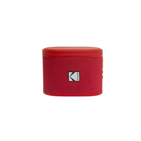Kodak BRIXRD Soundbrix Mini Bluetooth Coloured Portable Speaker Red - KO-BRIXRD