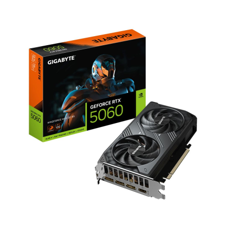 Gigabyte RTX5060 WINDFORCE MAX OC 8G - GV-N5060WF2MAX OC-8GD