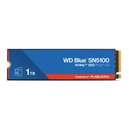 Western Digital 1TB M.2 2280 NVMe SN5100 Blue - WDS100T5B0E-00CPE0