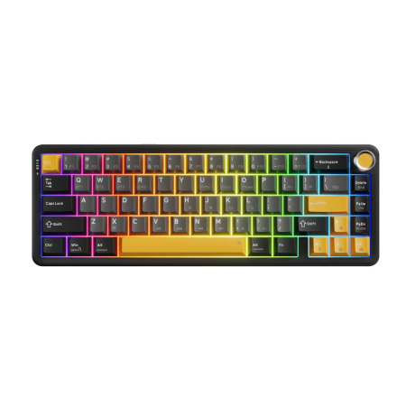 Marvo TITAN 65 Gaming Wireless Keyboard Black/Yellow US - KG984W