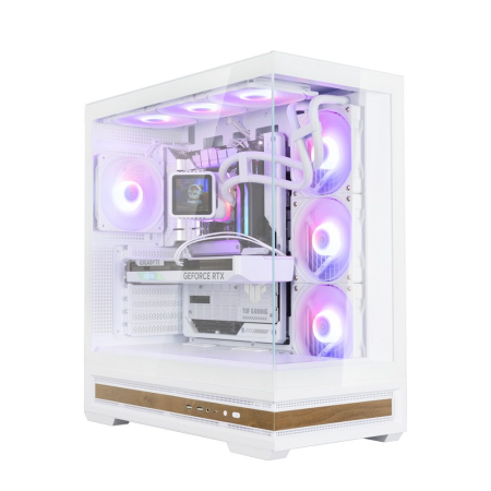 Zalman P40 Namu Tempered Glass White - P40 NAMU WHITE