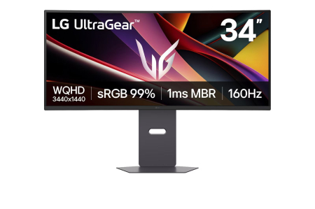 LG 34" 34G600A-B LED Curved - 34G600A-B.AEU