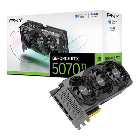 PNY GeForce RTX5070TI 16GB Triple Fan - VCG5070T16TFXPB1