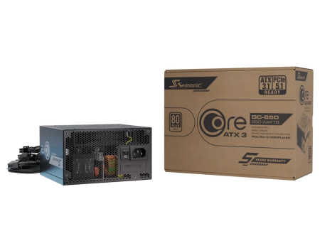 Seasonic 850W 80+ Gold Core GC ATX 3.1 - SRP-CGC851-A5A32SF