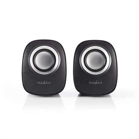 Nedis CSPR10020BK 2.0 Speaker Black - CSPR10020BK