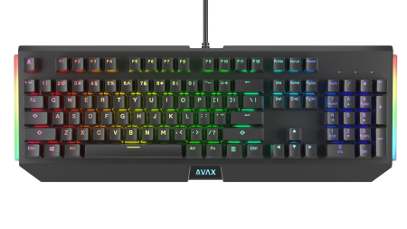 Avax FS01 Full size Gaming Keyboard Black HU - AVAX FS01R