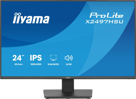 iiyama 23,8" ProLite X2497HSU-B1 IPS LED - X2497HSU-B1