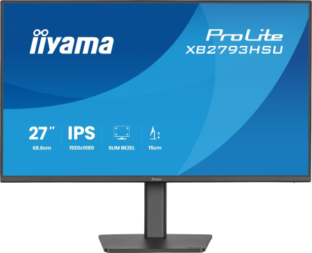iiyama 27" ProLite XB2793HSU-B1 IPS LED - XB2793HSU-B1