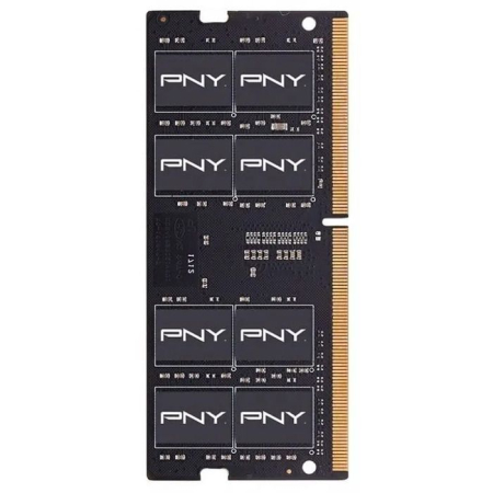 PNY 8GB DDR4 2666MHz SODIMM Black - MN8GSD42666-SB