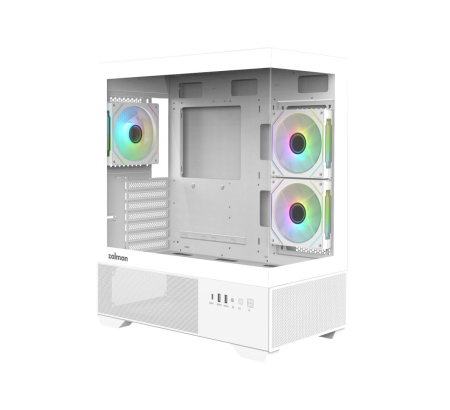 Zalman Chronix V2 RGB Tempered Glass White - CHRONIX V2 WHITE