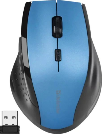 Defender MM-365 Wireless Mouse Black/Blue - MM-365 BL