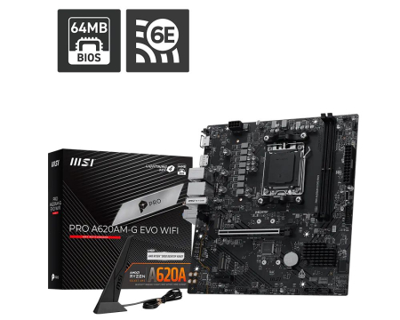 Msi PRO A620AM-G EVO WIFI - PRO A620AM-G EVO WIFI