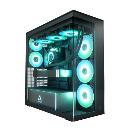 Arctic Xtender Clear Tempered Glass Black - ACPCC00023A