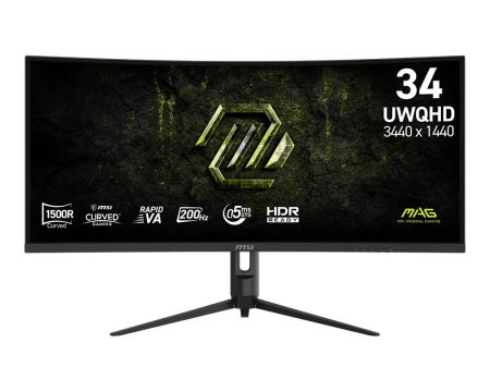Msi 34" MAG 342CQRF E20 LED Curved - 9S6-3DB64H-089