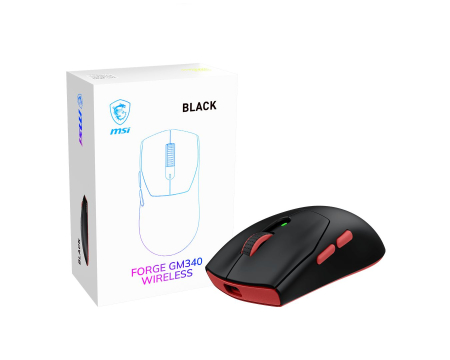 Msi Forge GM340 Wireless Bluetooth mouse Black - S12-4301730-HH9