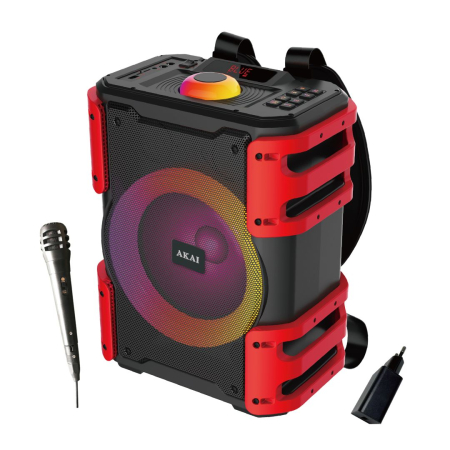 Akai 2.0 Portable Bluetooth Speaker 30W Black - ABTS-V25