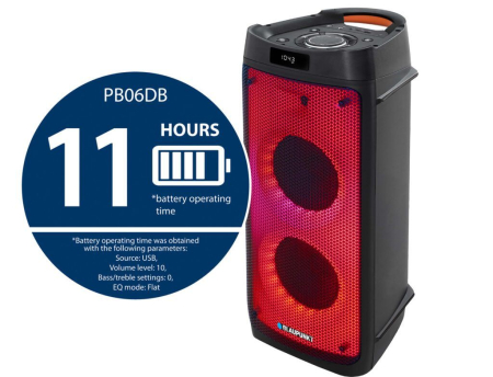 Blaupunkt PB06DB Bluetooth Partybox with karaoke Black - PB06DB