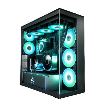 Arctic Xtender VG Clear Tempered Glass Black - ACPCC00024A