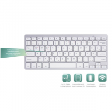 Ewent EW3162 bluetooth billentyűzet White HU - EW3162
