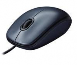 Logitech M100 Mouse Black - 910-005003