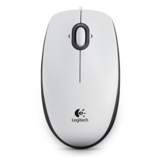 Logitech B100 Optical USB Mouse White - 910-003360