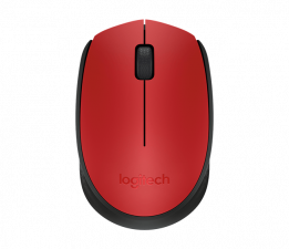 Logitech M171 Wireless Mouse Red - 910-004641
