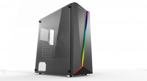 AIO Lumina Gamer Tempered Glass Black - GPE180303