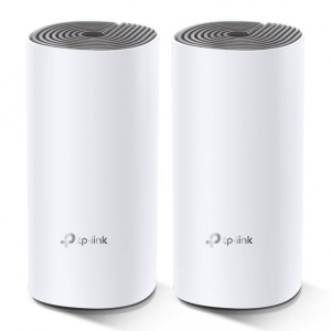 TP-Link Deco E4 AC1200 Whole Home Mesh Wi-Fi System (2 Pack) - DECOE4(2P)