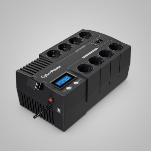 tápegység CyberPower BR1000ELCD 8 Din Schuko 1200VA/720W - BR1200ELCD