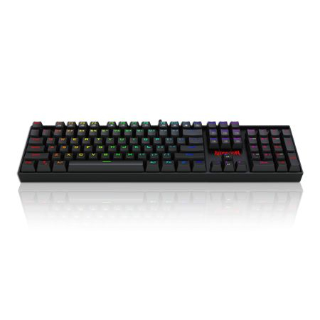 Redragon Mitra RGB Backlit Mechanical Keyboard with Blue Switches Black HU, HUN - K551RGB-1_ BLUE_HU