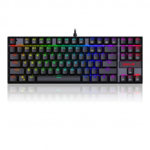 Redragon Kumara RGB Backlit Mechanical Gaming Keyboard Brown Switches Black HU,HUN - K552RGB-1_BROWN_HU