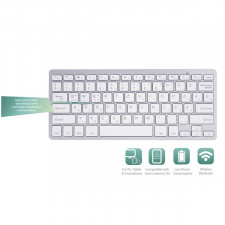 Ewent EW3162 bluetooth billentyűzet White HU - EW3162