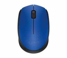 Logitech M171 Wireless Mouse Blue - 910-004640