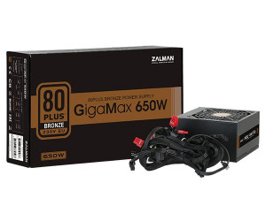Zalman 650W 80+ Bronze GigaMax Series - ZM650-GVII